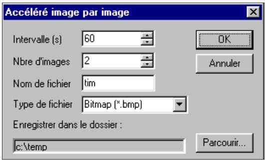 KONICA MINOLTA DIMAGE V SOFTWARE-WIN - CRÉATION DE SEQUENCES PAR FONCTION INTERVALLOMETRE - 2
