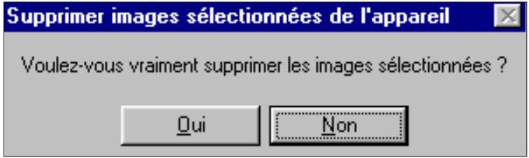 KONICA MINOLTA DIMAGE V SOFTWARE-WIN - SUPPRESSION SÉLECTIVE D'IMAGES - 2