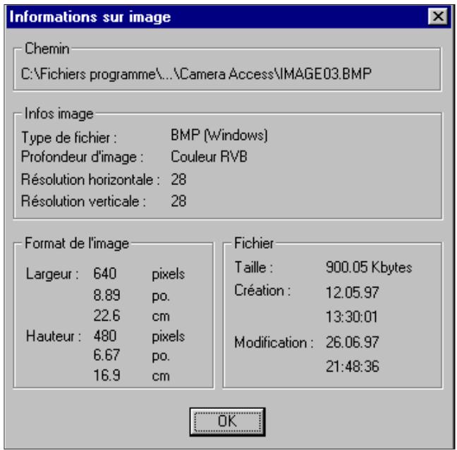 KONICA MINOLTA DIMAGE V SOFTWARE-WIN - Sous-menu "Planche-contact" - 2