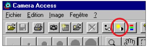 KONICA MINOLTA DIMAGE V SOFTWARE-WIN - RéGLAGE DE LA LUMINOSITE ET DU CONTRASTE - 1