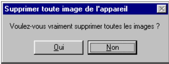 KONICA MINOLTA DIMAGE V SOFTWARE-WIN - SUPPRESSION DE TOUTES LES IMAGES - 2