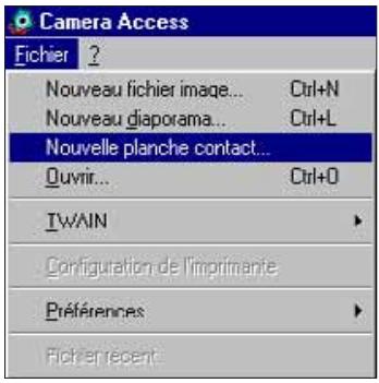 KONICA MINOLTA DIMAGE V SOFTWARE-WIN - IMPRESSION DES IMAGETTES - 1