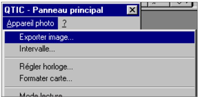 KONICA MINOLTA DIMAGE V SOFTWARE-WIN - COPIE D'IMAGES DU PC VERS L'APPAREIL - 1