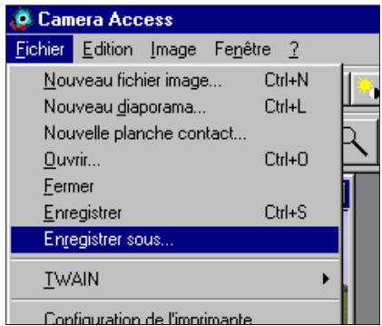 KONICA MINOLTA DIMAGE V SOFTWARE-WIN - ENREGISTREMENT DES IMAGES - 1