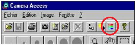 KONICA MINOLTA DIMAGE V SOFTWARE-WIN - RÉGLAGE DE LA BALANCE COULEUR - 1