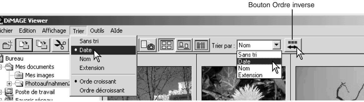 KONICA MINOLTA DIMAGE VIEWER VER2.0 - Tri des fichiers images - 1