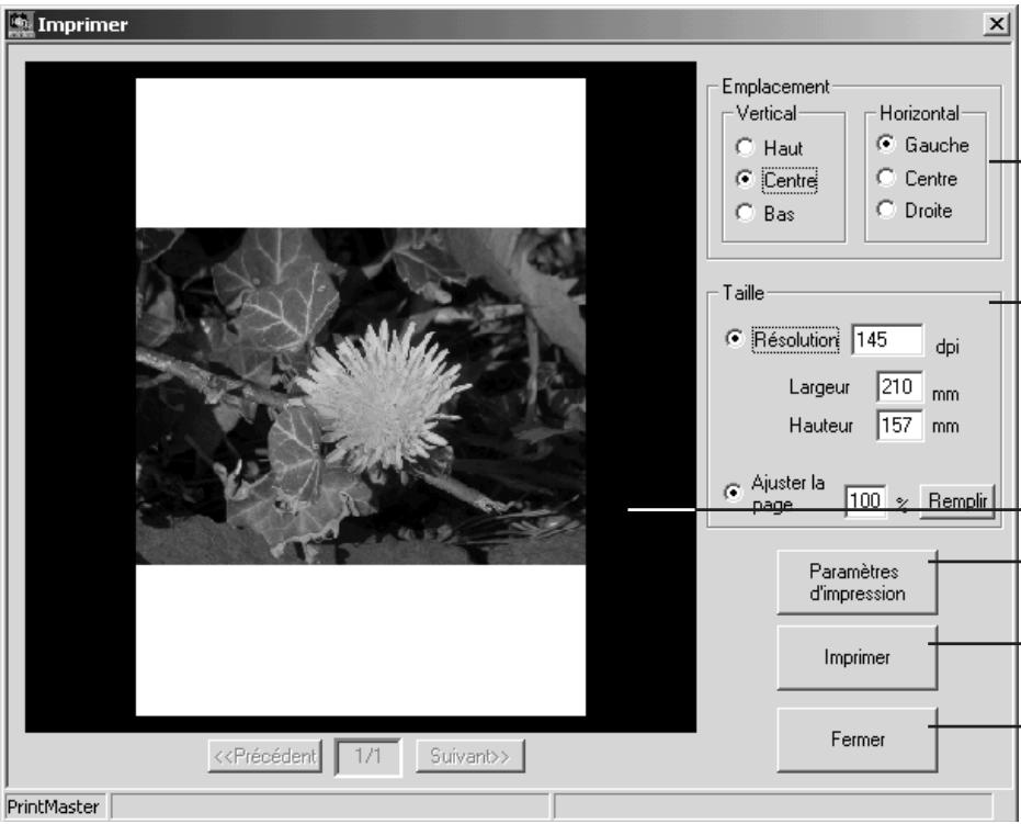 KONICA MINOLTA DIMAGE VIEWER VER2.0 - Impression des images - 2