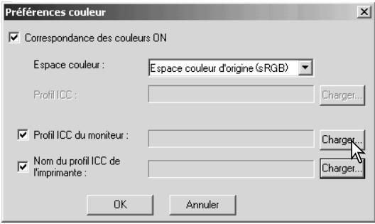 KONICA MINOLTA DIMAGE VIEWER VER2.1 - Utilisation des profils ICC - 1