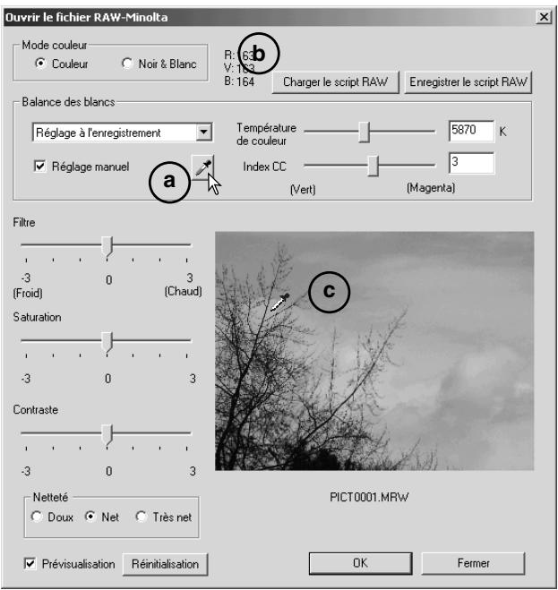 KONICA MINOLTA DIMAGE VIEWER VER2.1 - Traitement des images RAW - 1