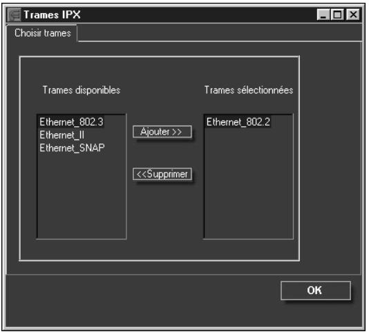 KONICA MINOLTA FIERY X3E FOR CF2001/CF1501 (VER.2.0) - Configuration du protocole (Trames IPX) - 1