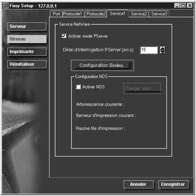 KONICA MINOLTA FIERY X3E FOR CF2001P - Pour configurer PSERVER - 1
