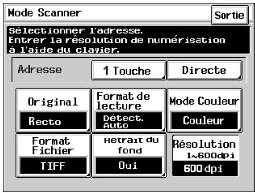KONICA MINOLTA FIERY Z5 FOR CF2001 - Numérisation à partir du copieur avec le Mode Scanner - 3