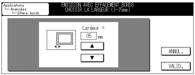 KONICA MINOLTA FK 103 - Fonctions incompatibles avec la fonction Effacement bords - 1