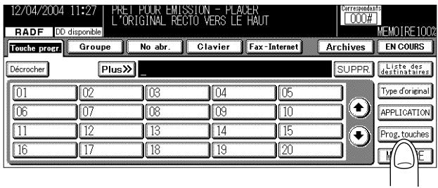 KONICA MINOLTA FK 103 - Enregistrement des numéroes abrégés - 1