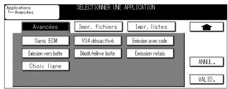 KONICA MINOLTA FK 103 - Fonctions incompatibles avec le télécopieur par Internet - 2