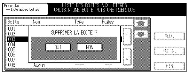 KONICA MINOLTA FK 103 - Appuyez sur OUI. - 1