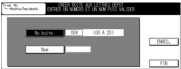 KONICA MINOLTA FK 103 - Modification de boîtes aux lettres de dépôt/relève. - 3