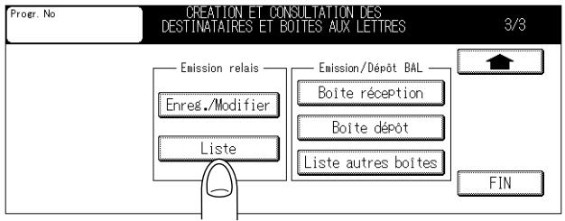 KONICA MINOLTA FK 103 - Modification d'une émission relais - 1