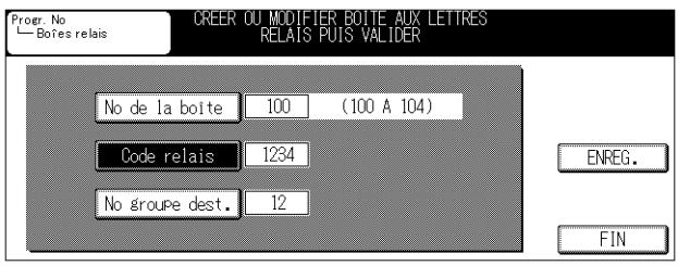 KONICA MINOLTA FK 103 - Entrez les informations requises à l'aide du pavé numérique. - 1