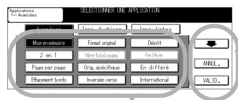 KONICA MINOLTA FK 103 - Aperçu des fonctions d'application - 1
