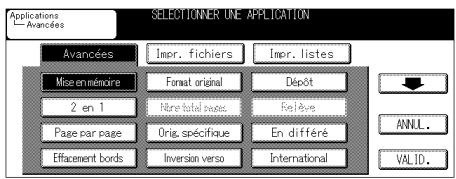 KONICA MINOLTA FK 103 - Fonctions incompatibles avec le télécopieur par Internet - 1