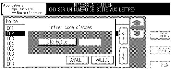 KONICA MINOLTA FK 103 - Émission vers boîte - (suite) - 1