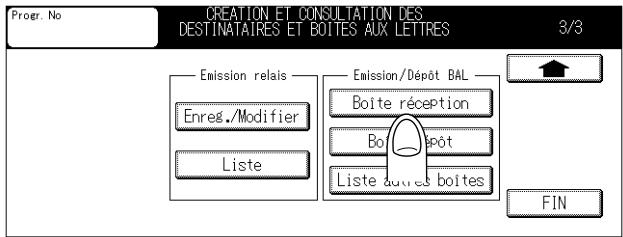 KONICA MINOLTA FK 103 - Enregistrement des boîtes aux lettres - 1