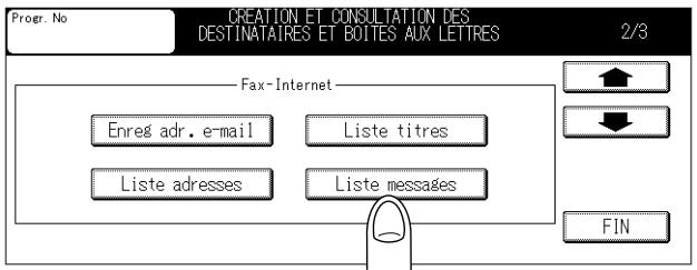 KONICA MINOLTA FK 103 - Enregistrement du texte du courrier électronique de télécopie par Internet (suite) - 2