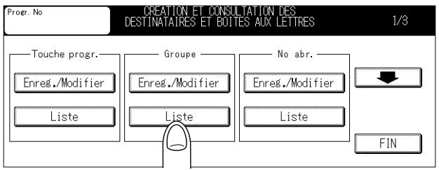 KONICA MINOLTA FK 103 - Suppression de groupes de numérotation - 1