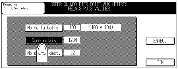 KONICA MINOLTA FK 103 - Modification d'une émission relais - 3