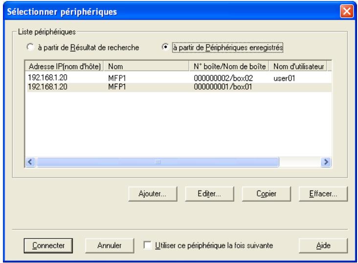 KONICA MINOLTA HDD TWAIN FR 101 - Cliques sur [Ajouter]. - 1