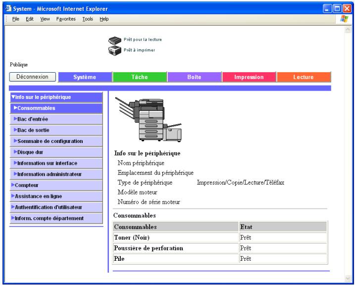 KONICA MINOLTA IC 204 PH2 CONTROLLER - Cliquez sur la touche [Connexion]. - 1