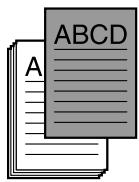 KONICA MINOLTA IC 204 PH2 CONTROLLER - Paramètres de page de couverture, de page de dos et d'intercalaire - 1