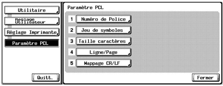 KONICA MINOLTA IC 204 PH2 CONTROLLER - Mappage CR (Retour chariot) /LF (saut de ligne) - 1