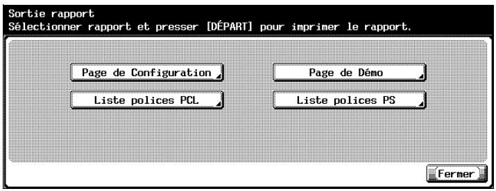 KONICA MINOLTA IC 204 PH2 CONTROLLER - Imprimer les rapports - 1