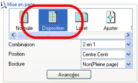 KONICA MINOLTA IC 204 PH2 CONTROLLER - Impression en mode Disposition - 1