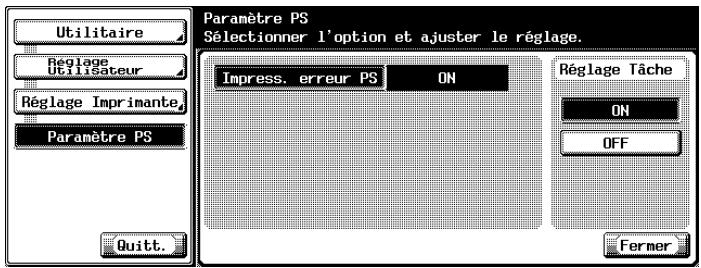 KONICA MINOLTA IC 204 PH2 CONTROLLER - Erreur d'impression PS - 2