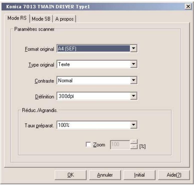 KONICA MINOLTA K7013 TWAIN - Scanner avec le mode RS - 1