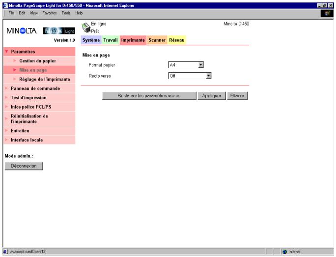 KONICA MINOLTA PSLOR PI5501 - Mise en page - 1