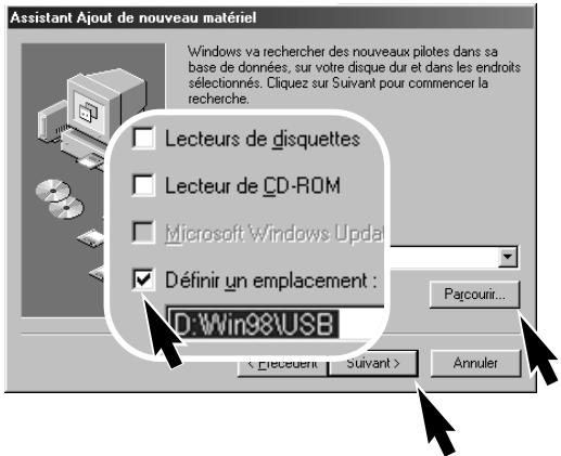 KONICA MINOLTA DIMAGE X - Connexion à Windows 98 et 98SE - 5