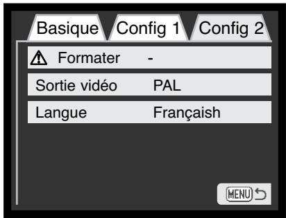 KONICA MINOLTA DIMAGE X - Définition de la langue du menu - 4