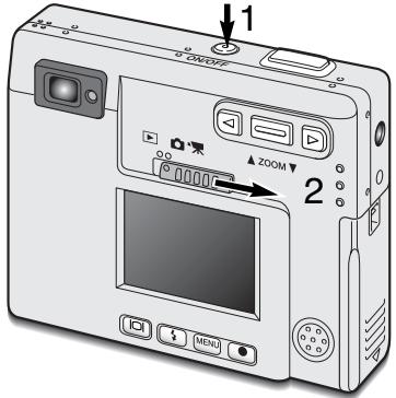 KONICA MINOLTA DIMAGE X - Réglage de l'appareil photo pour enregistrer des images - 1