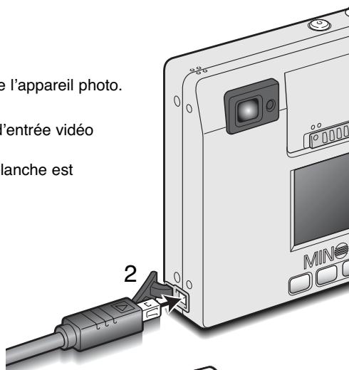 KONICA MINOLTA DIMAGE X - Visualisation des images sur un téléviseur - 1