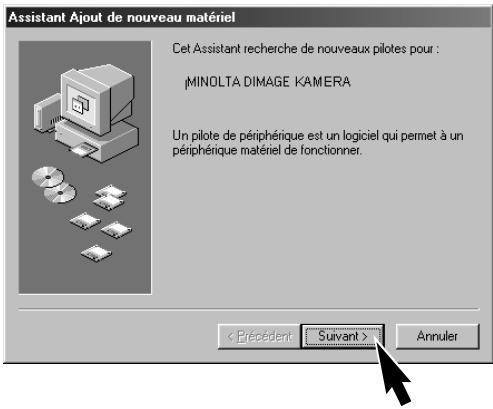 KONICA MINOLTA DIMAGE X - Connexion à Windows 98 et 98SE - 4