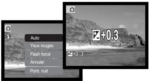 KONICA MINOLTA DIMAGE X21 - NAVIGATION DU MENU PRINCIPAL - MODE ENREGISTREMENT - 5