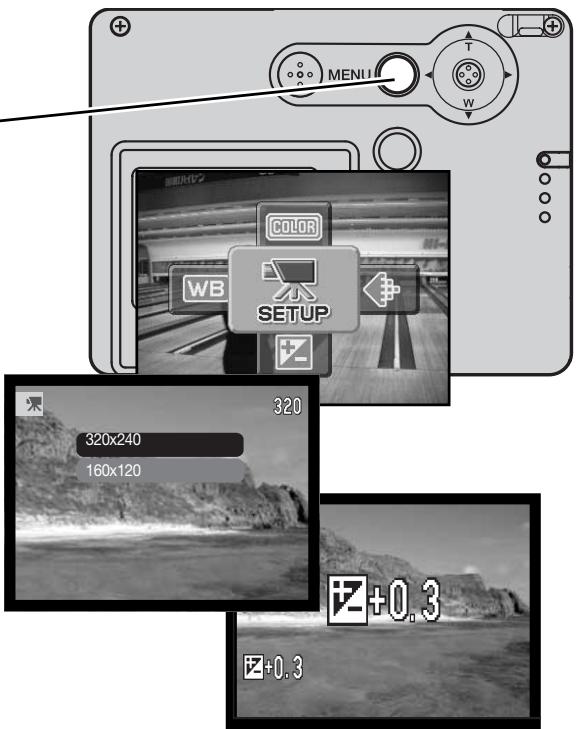 KONICA MINOLTA DIMAGE X31 - NAVIGATION DU MENU PRINCIPAL - MODE VIDÉO - 6