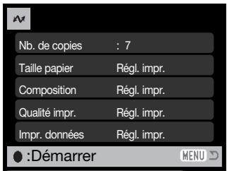 KONICA MINOLTA DIMAGE X31 - UTILISATION DE PICTBRIDGE - 6