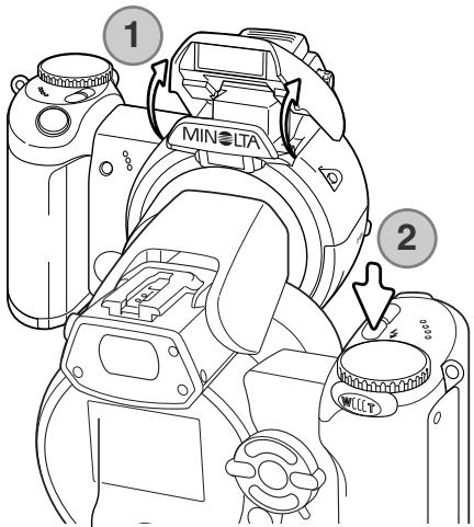KONICA MINOLTA DIMAGE Z1 - Modes Flash - 1