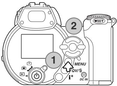 KONICA MINOLTA DIMAGE Z1 - Navigation dans le menu du mode Lecture - 1