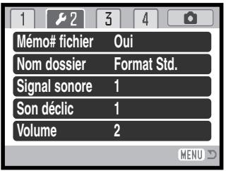 KONICA MINOLTA DIMAGE Z1 - Mémoire de numéro de fichier (#) - 1